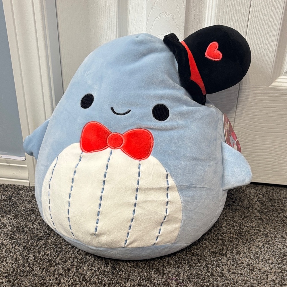 Samir 14 inch squishmallow with tag valentines